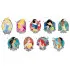 Disney Princess Ansteck-Pins Stainglass Blind Box Sortiment (18)