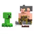 Minecraft Legends Actionfiguren 2er-Pack Creeper vs Piglin Bruiser 8 cm