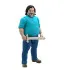Ein Minecraft Film Actionfigur Steve 30 cm