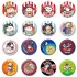 Naruto Mega Cat Project Nyaruto! Metall Ansteck-Buttons 5 cm Sortiment (16)  