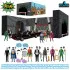 Batman 1966 Classic TV Series 5 Points Actionfiguren Deluxe Box Set 9 cm