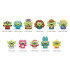 Toy Story 3D PVC-Taschenanhänger Alien Remix Series 1 Display (24)