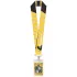 Harry Potter Luxus-Schlüsselband mit Kartenhalter Hufflepuff