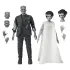 Universal Monsters Actionfiguren 2er-Pack Frankensteins Braut 90th Anniversary The Monster & His Mate (B&W) 18 cm