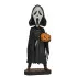 Scream Head Knocker Wackelkopf-Figur Ghost Face with Pumpkin 20 cm