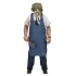 Texas Chainsaw Massacre Clothed Actionfigur Leatherface with Old Lady Mask 20 cm        