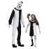 Terrifier 2 2er-Pack Actionfiguren Ultimate Art the Clown & Little Pale Girl 18 cm