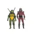 Teenage Mutant Ninja Turtles (1990 Movie) Actionfigur Roof Top Battle Shredder vs Leo 18 cm