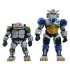 Teenage Mutant Ninja Turtles (1987 Cartoon) 2er-Pack Actionfiguren Robo Tokka and Rahzar 18 cm