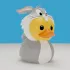 Looney Tunes Tubbz Mini PVC Figur Bugs Bunny 5 cm       
