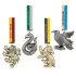 Harry Potter Hogwarts Mascots 4er-Pack Christbaumschmuck
