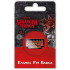 Stranger Things 4 Emaille Ansteck-Button Fire Logo