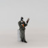 Blacksad: Blacksad on a Pile of Comics Figure