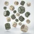 Fortress Compact D6 Würfel Set Beige&Olive (20)