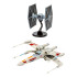Star Wars Modellbausatz Geschenkset 1/57 X-Wing Fighter & 1/65 TIE Fighter