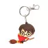 Harry Potter Gummi-Schlüsselanhänger Harry Potter & Broomstick 7 cm