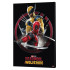 Marvel Holzdruck Deadpool & Wolverine 01 Action 35 x 50 cm