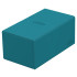 Ultimate Guard Twin Flip`n`Tray 200+ XenoSkin Monocolor Petrolblau