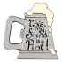 Herr der Ringe Magnet This, my friend, is a Pint! (Enamel) 7 cm 