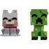 Minecraft Vinyl Figuren Wolf and Creeper Monitor Buddiez