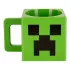 Minecraft Creeper Face PVC Tasse