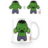 Marvel Comics Tasse Kawaii Hulk