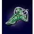 Herr der Ringe Brosche Elbische Blattbrosche (versilbert)