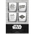 Star Wars Trinkgläser 4er-Pack Famous Quotes