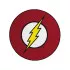DC Comics Teppich Flash Logo 80 cm