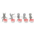 Kaiju No. 8: World Collectable Figure Vol. 4 Assortment (72)