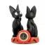 Kikis kleiner Lieferservice Tischuhr Jiji & Soft Toy Jiji 11 cm