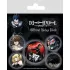 Death Note Ansteck-Buttons 5er-Pack Characters 