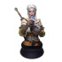 Witcher 3 Wild Hunt Büste Ciri Playing Gwent 20 cm