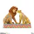 König der Löwen Statue Simba and Nala Snuggling 13 cm