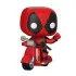 Deadpool & Scooter POP! Rides Figur 15 cm