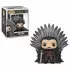Game of Thrones Jon Snow Iron Throne POP! Figur 15 cm