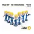 Fallout 76 Vault-Tec 7er- Pack Vault Boys Serie 1 Wackelkopf-Figuren 13 cm