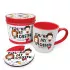 Friends Tasse mit Untersetzer You're my Lobster - Chibi