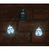 Star Wars Weihnachts-Lichterkette 3D Darth Vader & Stormtrooper