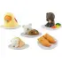Oyasumi Restaurant Sammelfiguren 4 cm Mascots Sortiment (6)