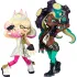 Splatoon 2 Figma Actionfiguren Off the Hook Pearl & Marina 9 - 10 cm