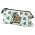 Oh My Pop! Triple Federmäppchen Capybara Green