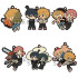 Chainsaw Man Gummi-Anhänger 6 cm Sortiment Buddy Collection (6)
