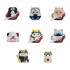 Naruto Shippuden Mega Cat Project Sammelfiguren Nyaruto! The bond between master and disciple Ver. 3 cm Sortiment (8)