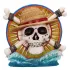 One Piece Lampe Jolly Roger 20 cm