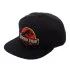 Jurassic Park Snapback Cap Logo Schwarz