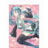 Hatsune Miku Wandrolle Pink Glitter Miku 50 x 70 cm