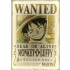 One Piece LED Wandleuchte Wanted Luffy 30 cm