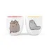 Pusheen Eierbecher Doppelpack Stormy & Pusheen