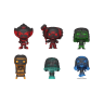 Warner Bros. Horror POP! Mystery Blind Box 6-Pack Display Vinyl-Figuren